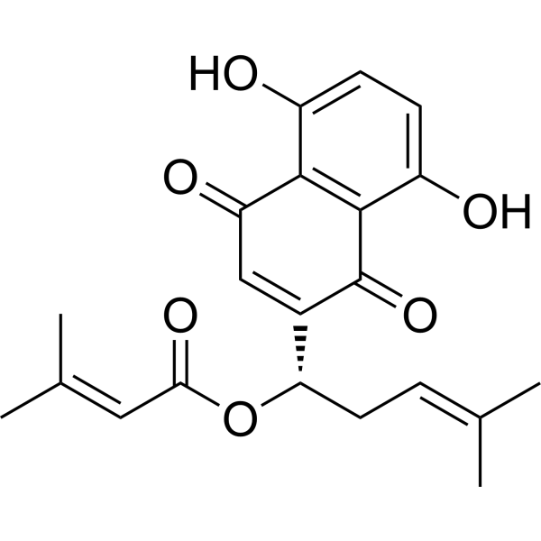 β,β-Dimethylacrylalkannin 34539-65-6